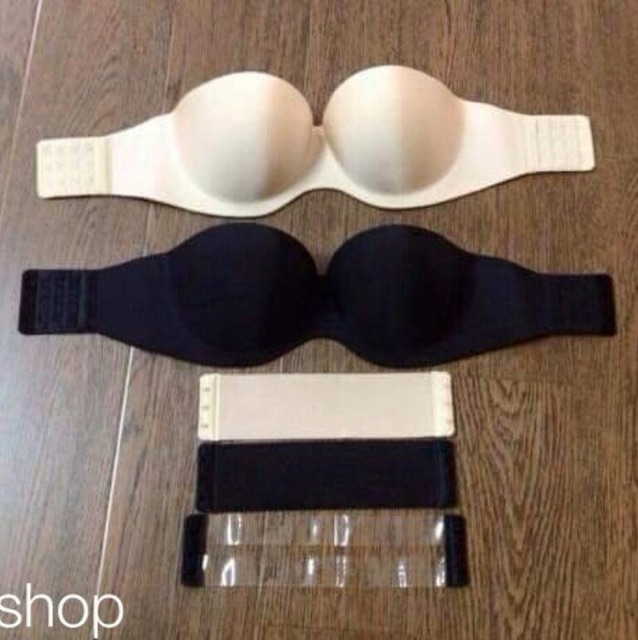 Bra double strap nu bra seamless invisible transparan bh tempel