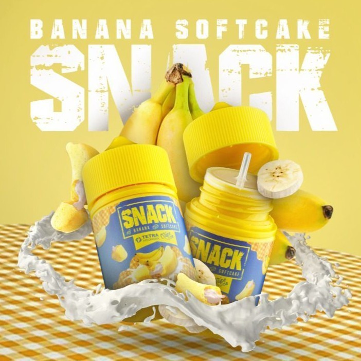 SNACK V2 BANANA SOFTCAKE BY TETRA X ON 6MG 60ML