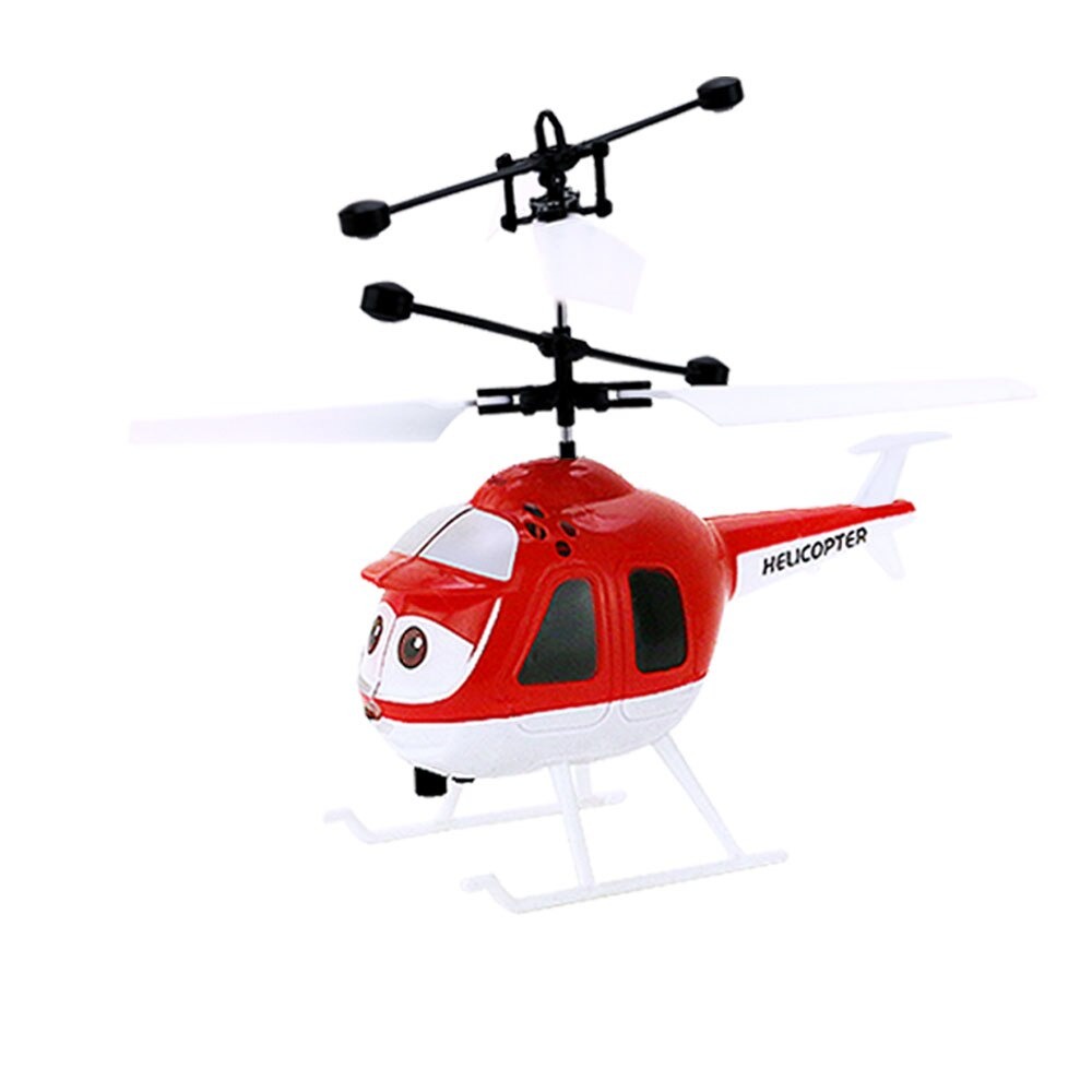 GS8u Mainan Helikopter Anak - Anak Dengan Kontrol Sensor - Hfd813a - Red Or-i