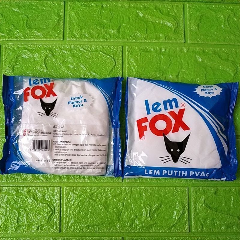 

1 BUNGKUS/PACK LEM FOX REFIL/BANTAL/ISI ULANG 350 GRAM GROSIR