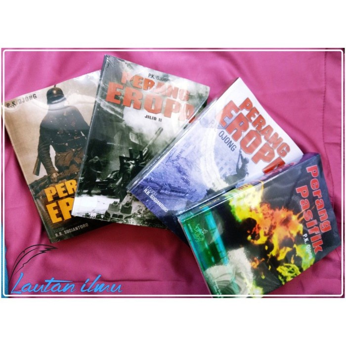 

FLASH SALE!!! PAKET 4 BUKU PERANG EROPA DAN PERANG PASIFIK - KARYA P.K.OJONG TERLARIS