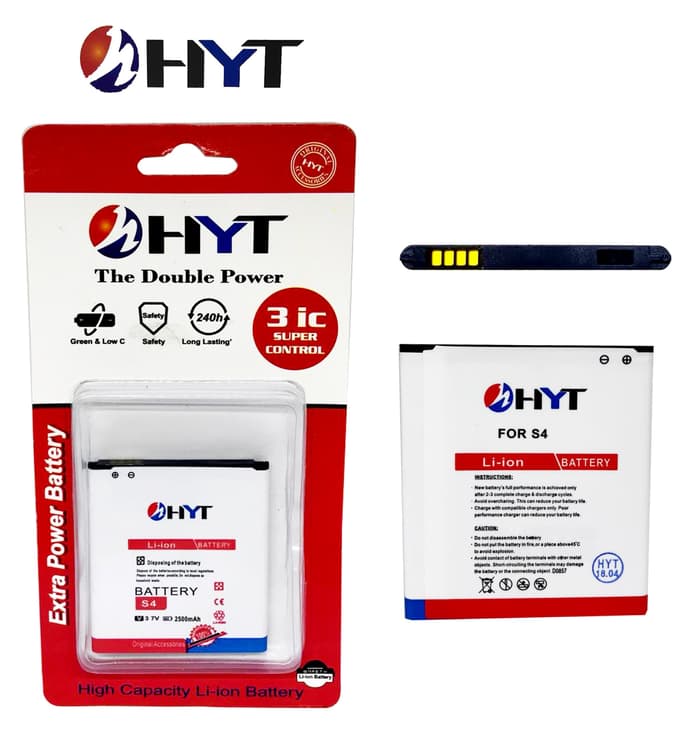 BATTERY HYT DOUBLE POWER SAMSUNG S4 I9500 I9070