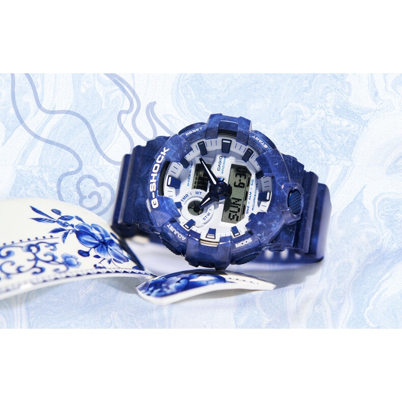 Jam Tangan G-Shock GA-700BWP-2ADR Original