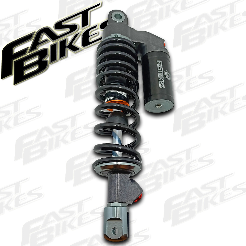 SHOCKBREAKER FASTBIKES PREDATORS/WP MATIC UNIVERSAL TABUNG ATAS BLACK SERIES