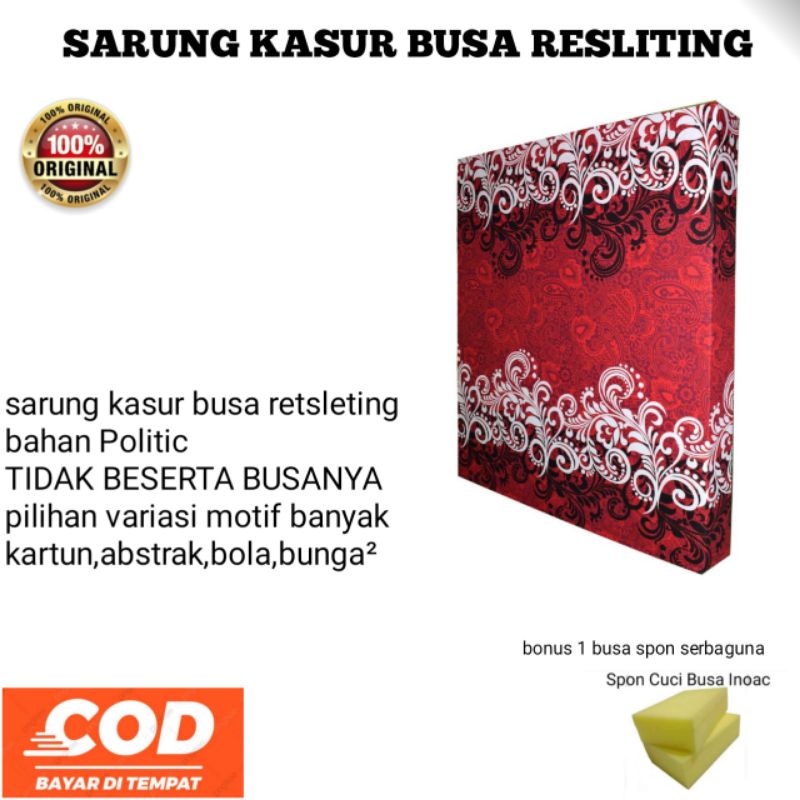 Sarung kasur busa inoac.tanpa busa ya gan 145x20