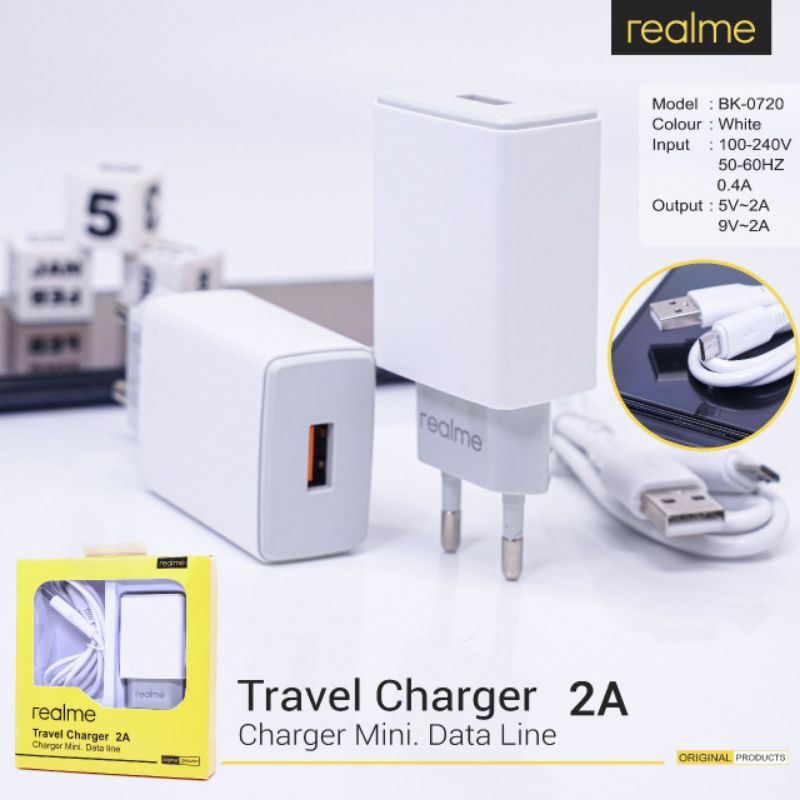 Charger Realme AK 933 2.0A 10W ♧ Micro USB