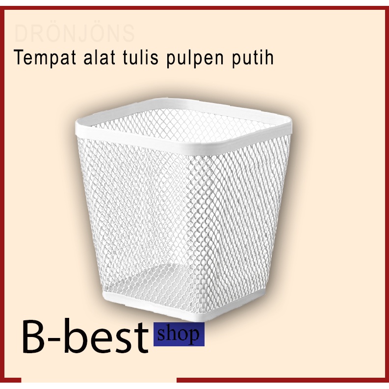 

Tempat Pulpen Alat Tulis / Wasah Pensil Pen / Tempat pensil PUTIH
