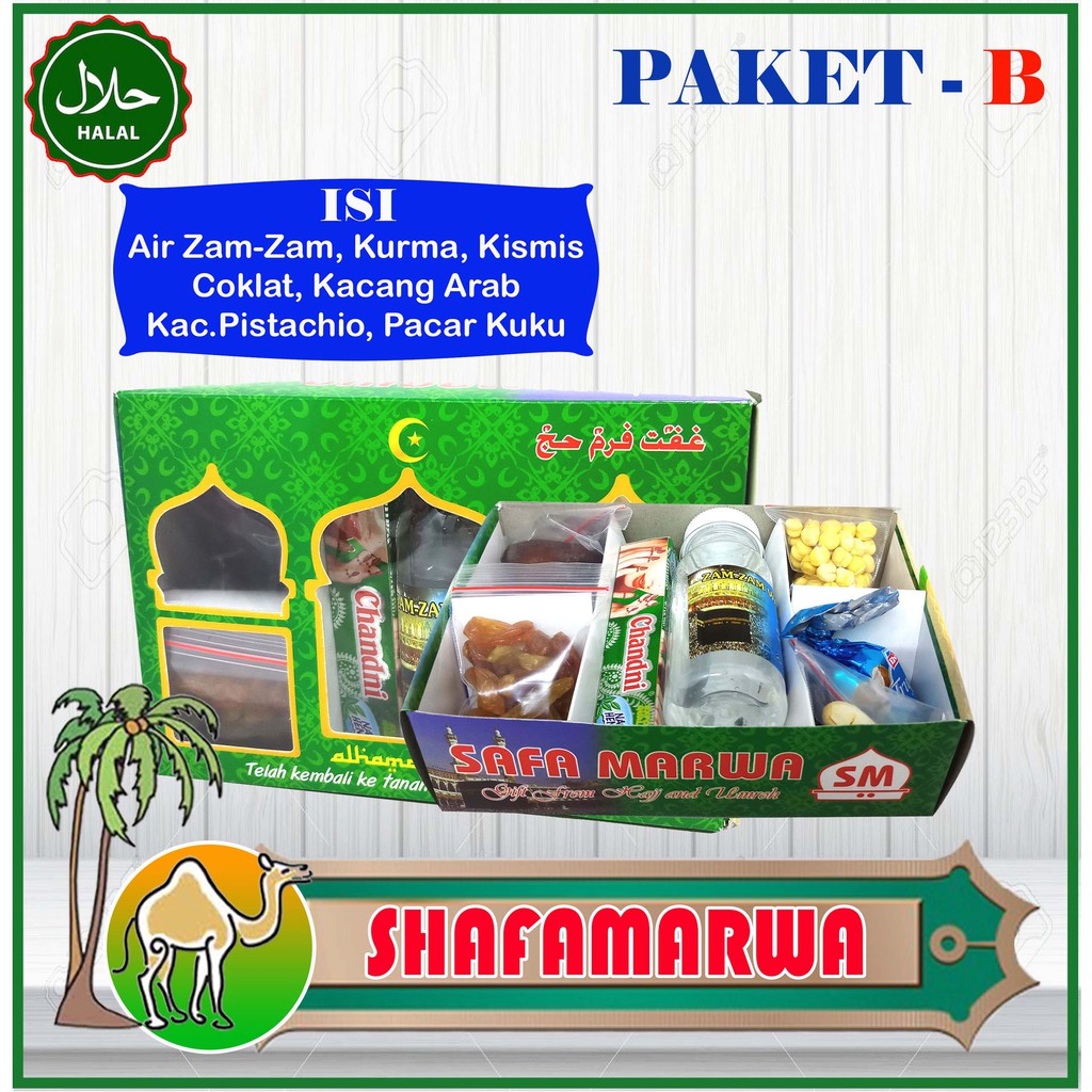 

PAKET-B : Oleh Oleh HAJI & UMRAH Dalam BOX