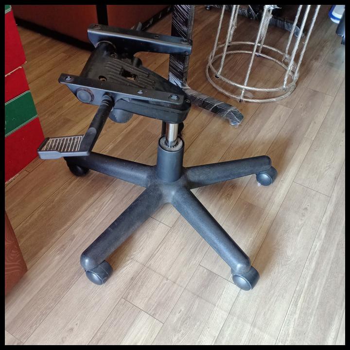 Sparepart Mekanis Kodok, Kaki 320+Roda, Hidrolik Kursi Gaming