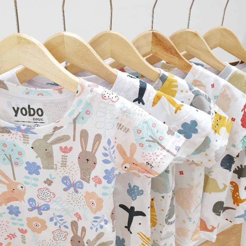 E-SHIRT (EVERYDAY T-SHIRT) YOBO BY BABYU | BAJU KAOS SANTAI BAYI &amp; ANAK (SIZE BESAR)