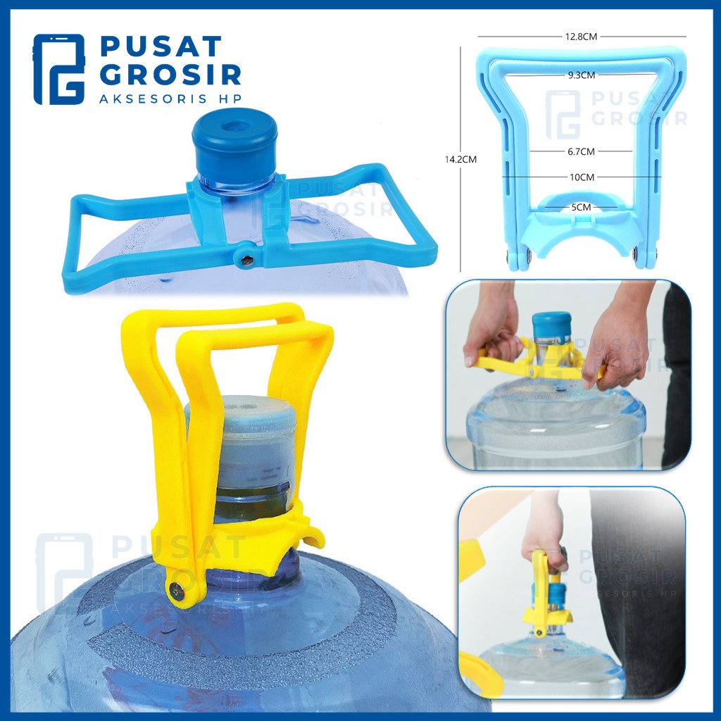 Jual Alat Angkat Galon Air Meringankan Beban Pengangkat Gallon Holder Pegangan Galon Double 2338