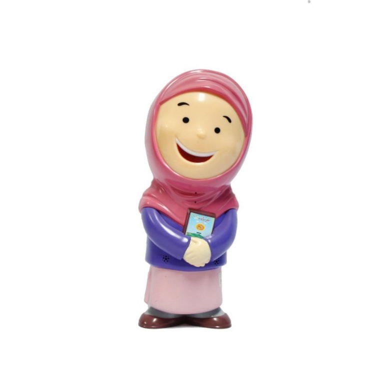 Al Qolam - Hafizah Talking Doll Versi 2 x 7 x 26 Ungu
