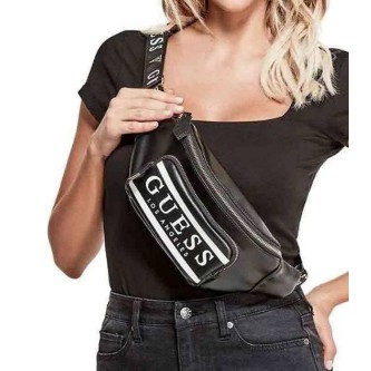 TAS GUESSS GS WAIST BAG TAS PINGGANG WB LAA VECCIA LOS ANGELAS FASHION IMPORT#3211