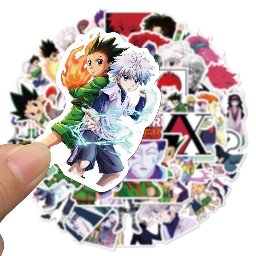 [Elegan] Hunterxhunter Stiker Tahan Air Dekorasi Decals Jepang Kartun Aksesoris Jurnal Alat Tulis Stiker