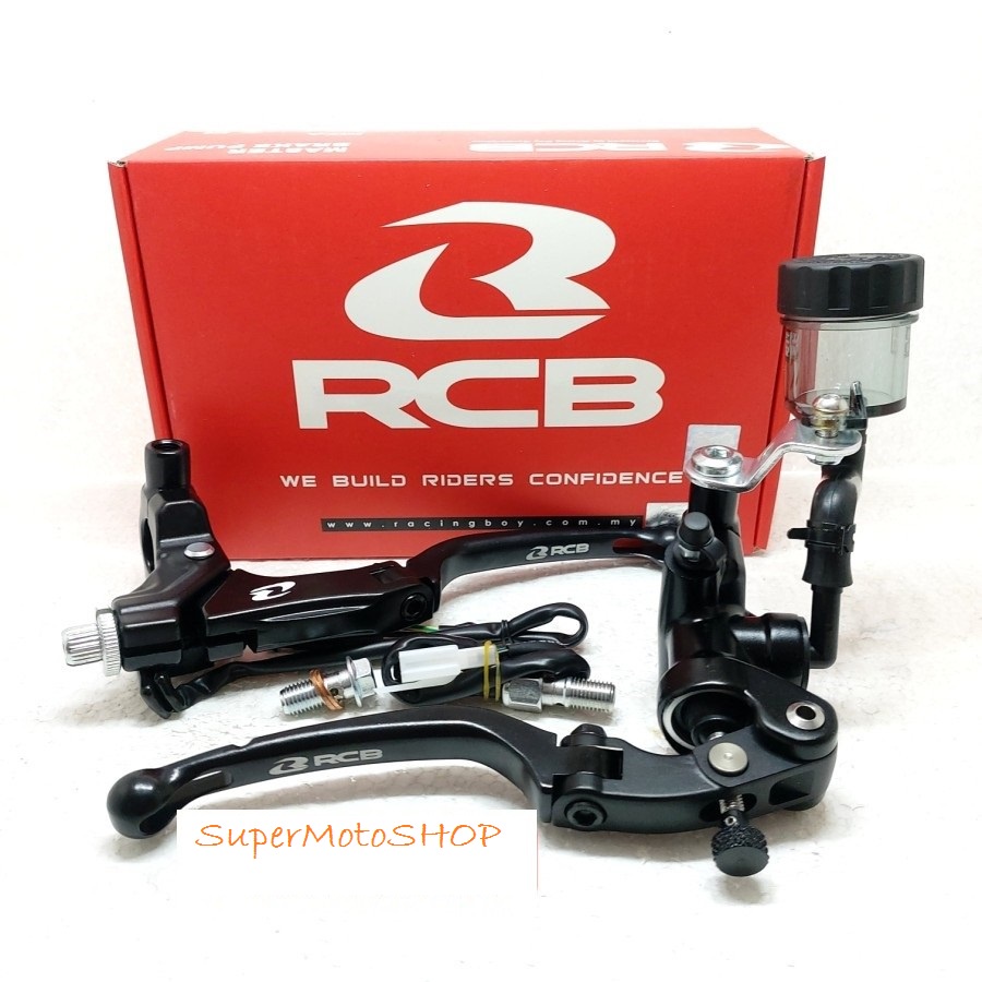 MAster REM RCB s1 radial 14mm Master kopling kiri RCB BLACK hitam SP