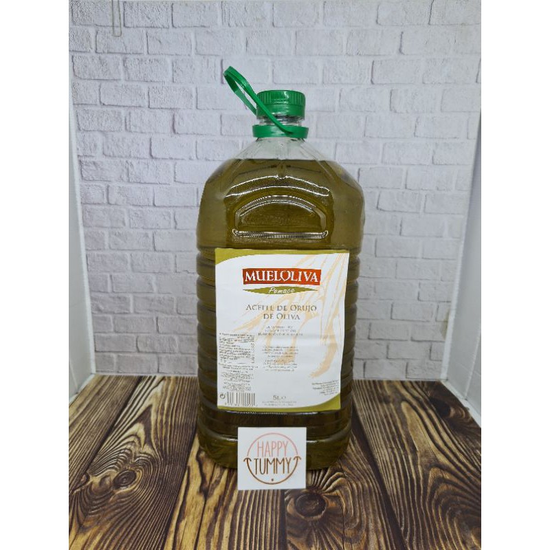 

Mueloliva pomace olive oil 5 lt ready surabaya