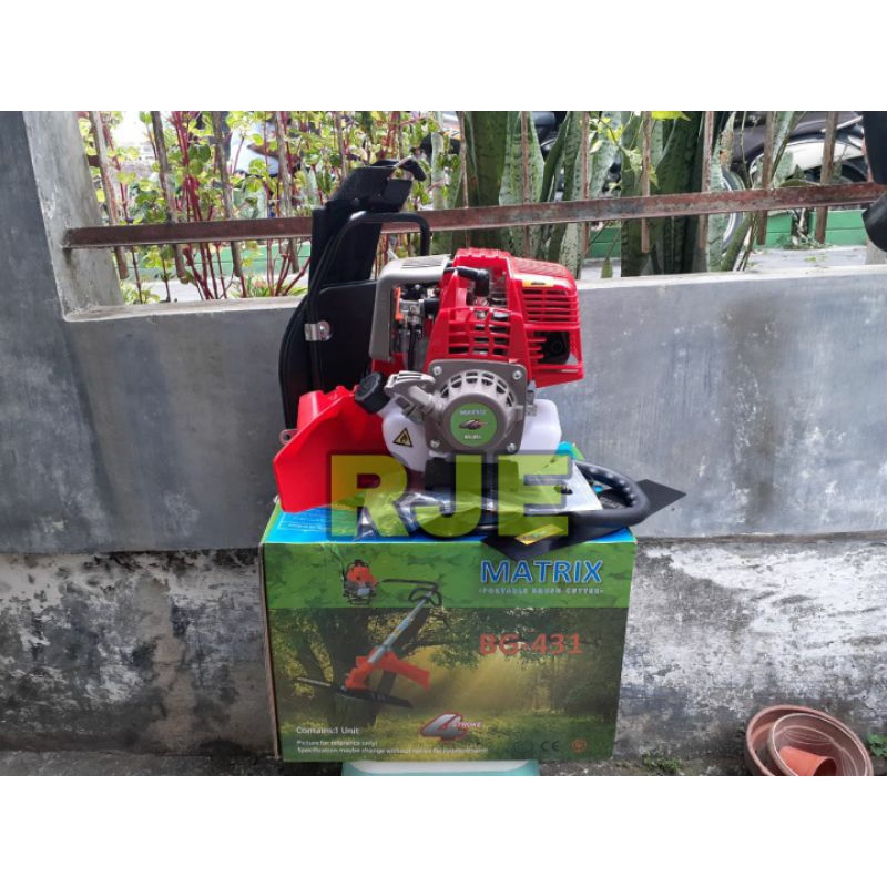 Potong rumput matrix 4 tak - potong rumput gendong - potong rumput bensin