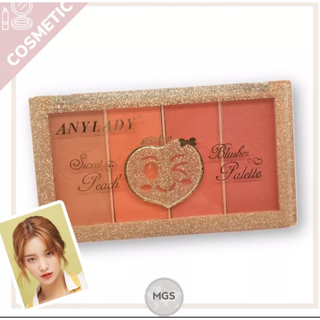 [ECER] EYESHADOW / EYE SHADOW ANYLADY PEACH NO.775