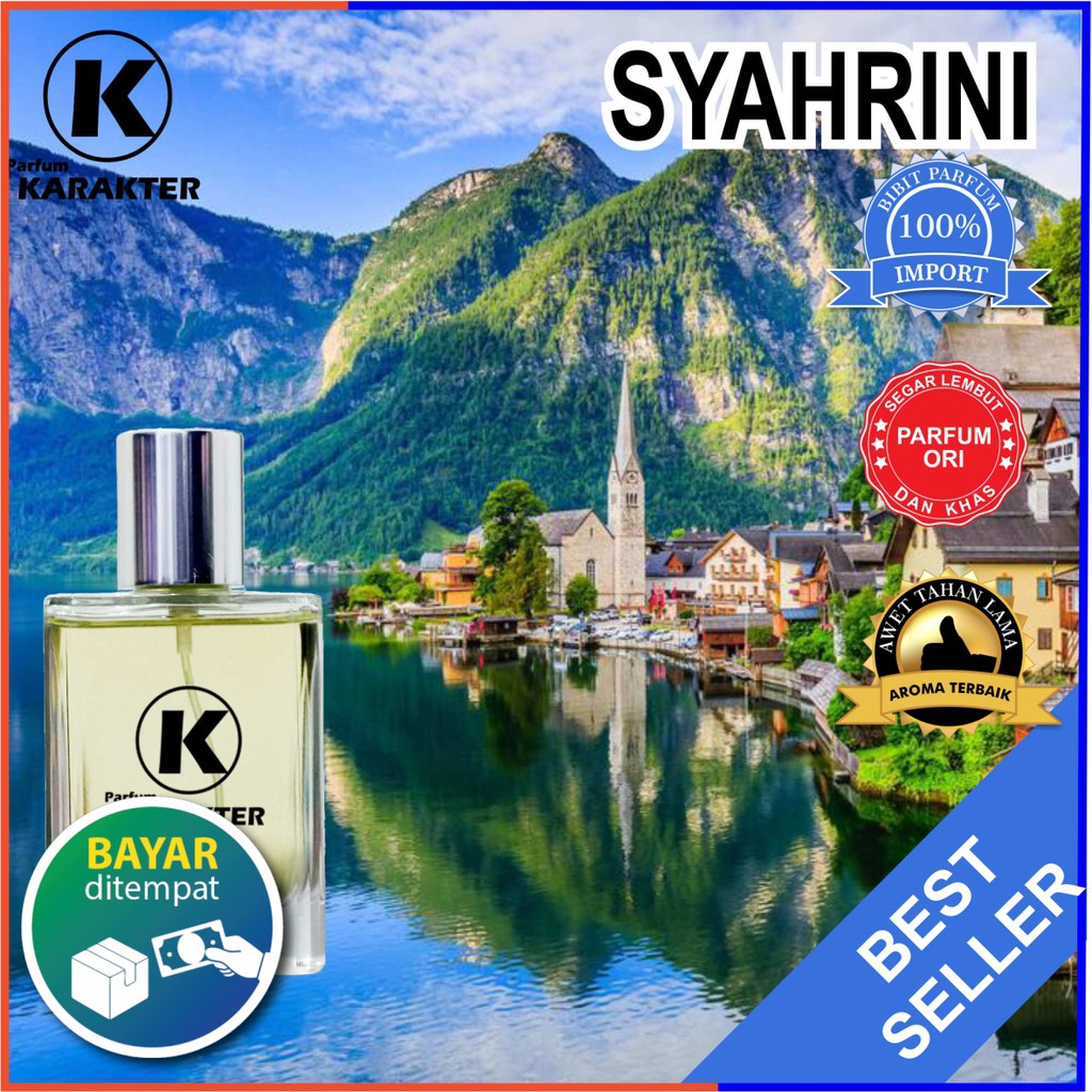 Parfum Cewek Syahrini | Bibit Parfum Import Wangi &amp; Tahan Lama | Kemasan 50ml | Bisa Cod