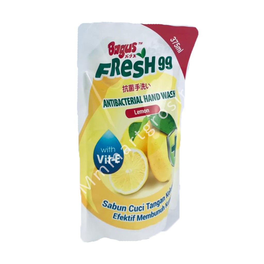 Bagus Fresh99 / Hand Wash Lemon / Sabun Cuci Tangan / 375ml