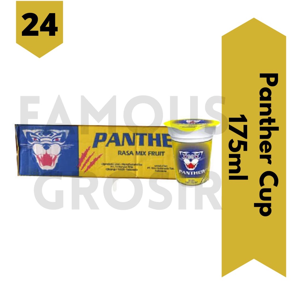 

Panther Cup 175ml 1 karton isi 24