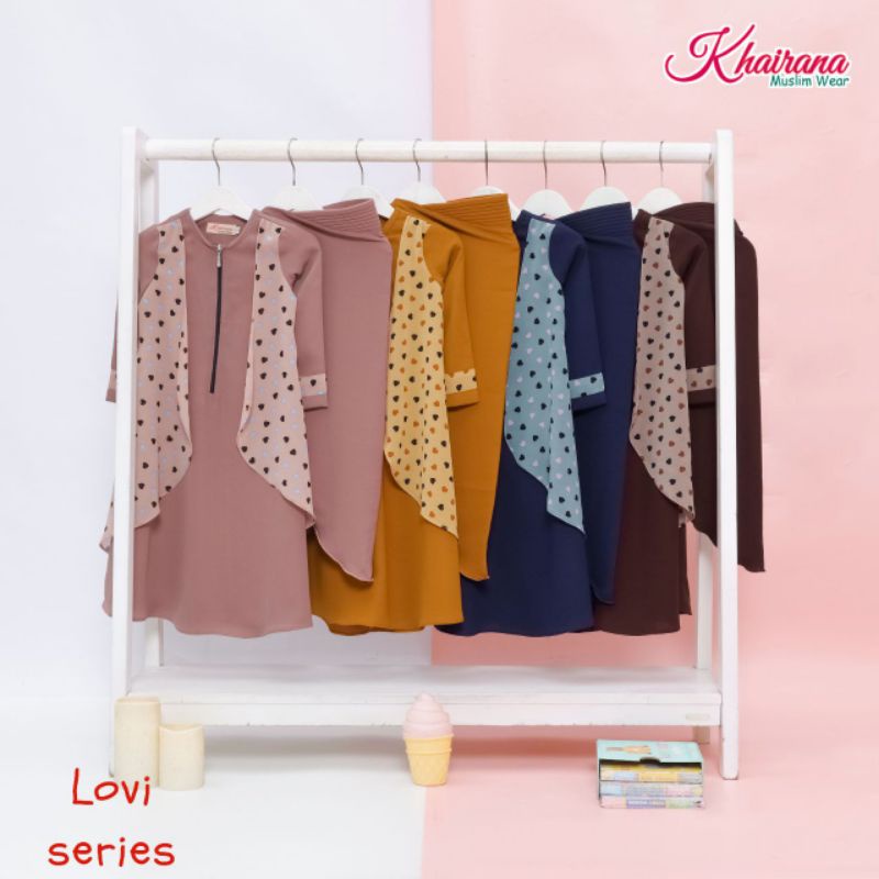 Gamis anak Lovy by Khairana Muslim Wear