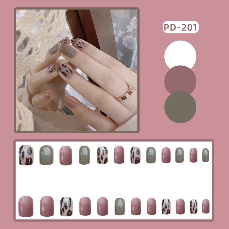 Kuku Palsu 【A184，lem sticker】Nikah kuku Wedding False Nailart Pengantin Tangan