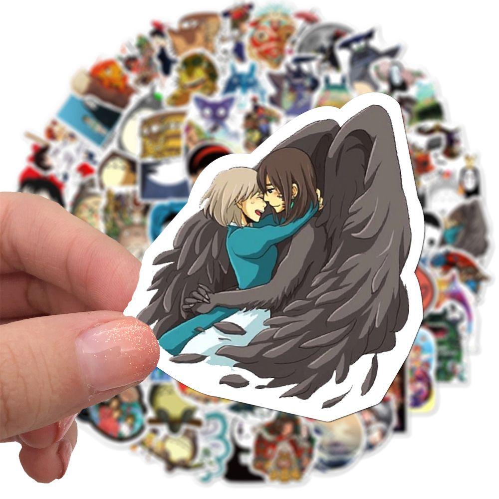 Mxbeauty Spirited Away Stiker Hadiah Stiker Kreativitas Dekorasi Stiker Perekat Diri Kartun Stiker Koper Ponsel Dekorasi Skateboard Stiker Graffiti Stiker