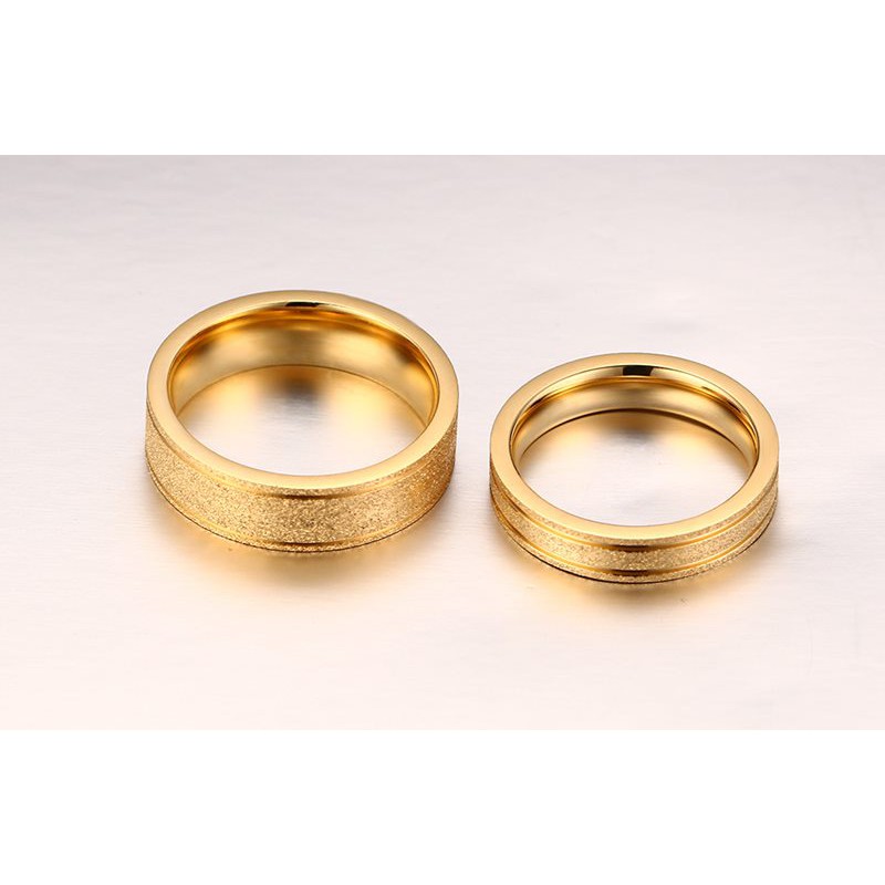 SALE / OBRAL Cincin Couple / Tunangan / Nikah / Pasangan / Titanium C021