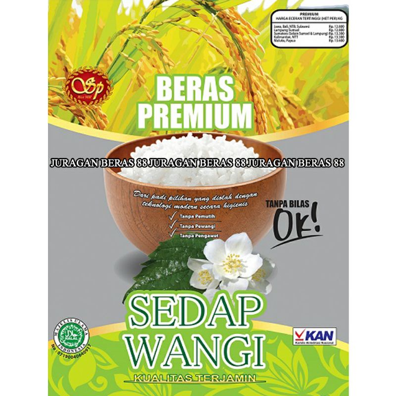 

Beras Premium Sedap Wangi 5kg