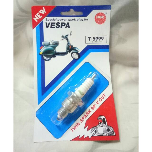 Busi T-5999 vespa merk NGK