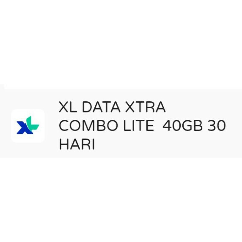Xl data xtra combo lite 40gb