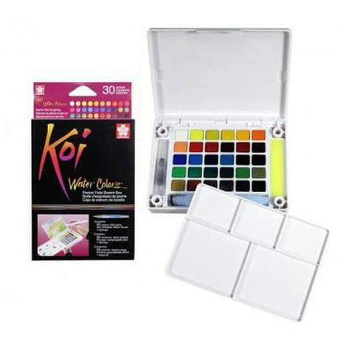 

DISKON sakura koi watercolor pocket 30clr