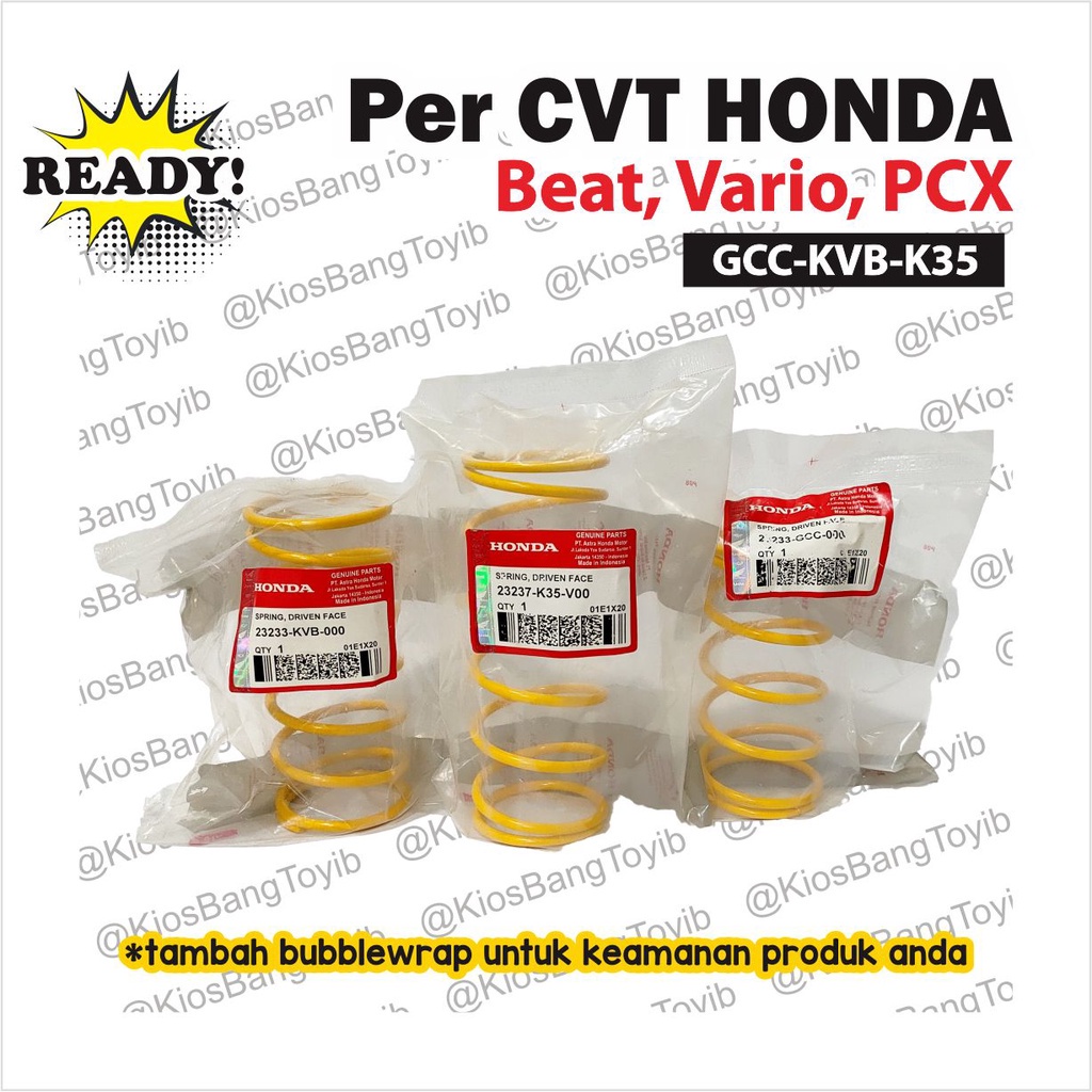 Per Pir CVT Pully Honda Beat (GCC) Vario (KVB) PCX (K35)