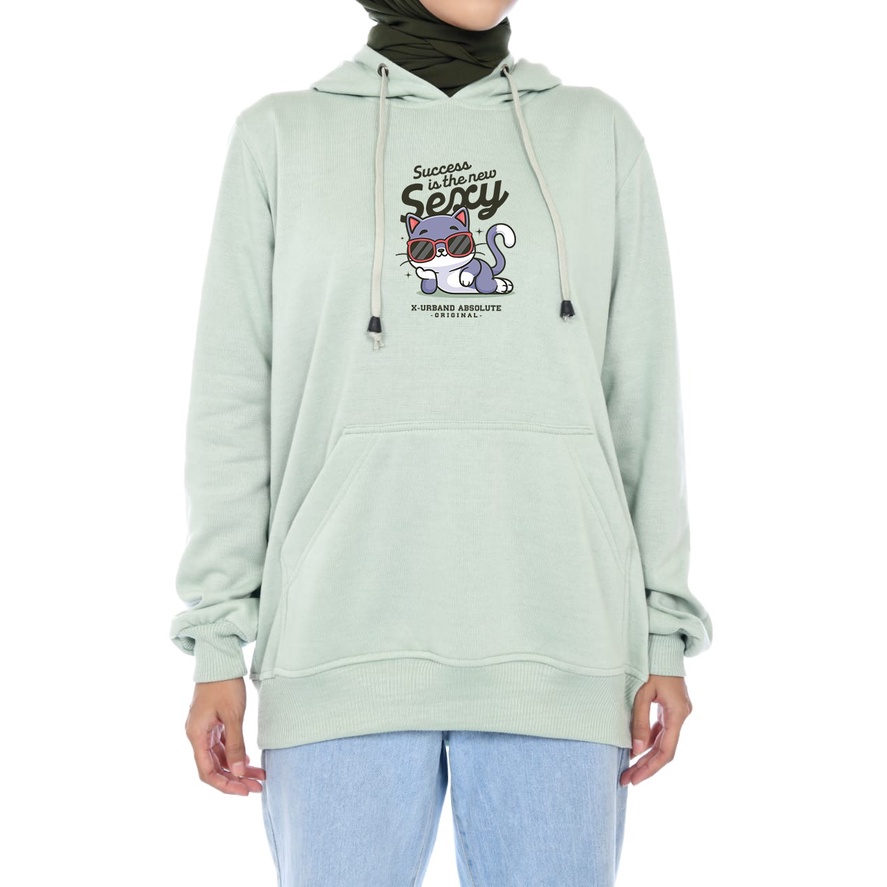 Sweater Hoodie Sexy Wanita X Urband Absolute A273