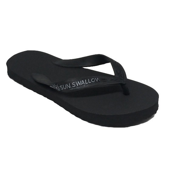 Sandal Jepit Sun Swallow Full Hitam Original