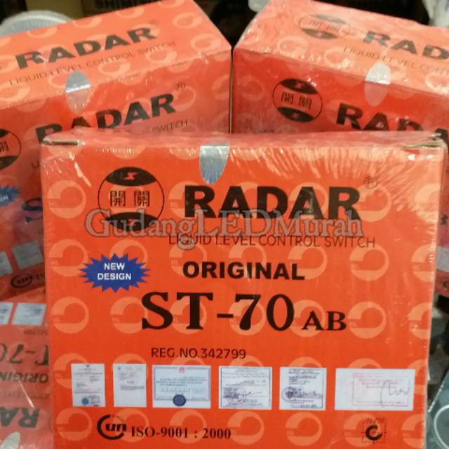 Radar , Radar air , Radar pompa , Otomatis pompa Radar ST70 AB