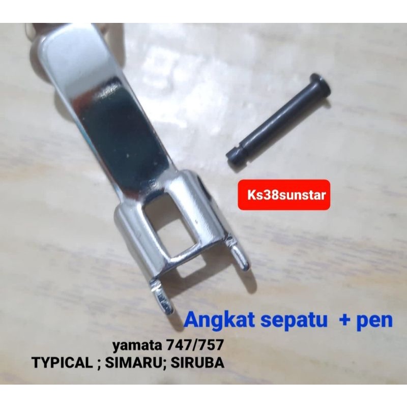 angkat sepatu mesin + pen obras typical/siruba/yamata/benho/simaru