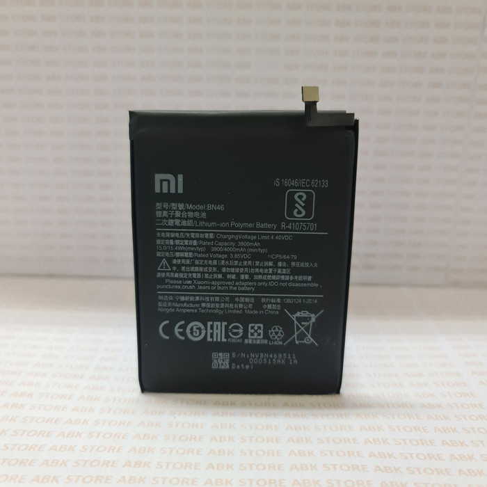 Batre Baterai Battery Xiaomi Redmi Note 8 | Redmi 7 BN46 Original