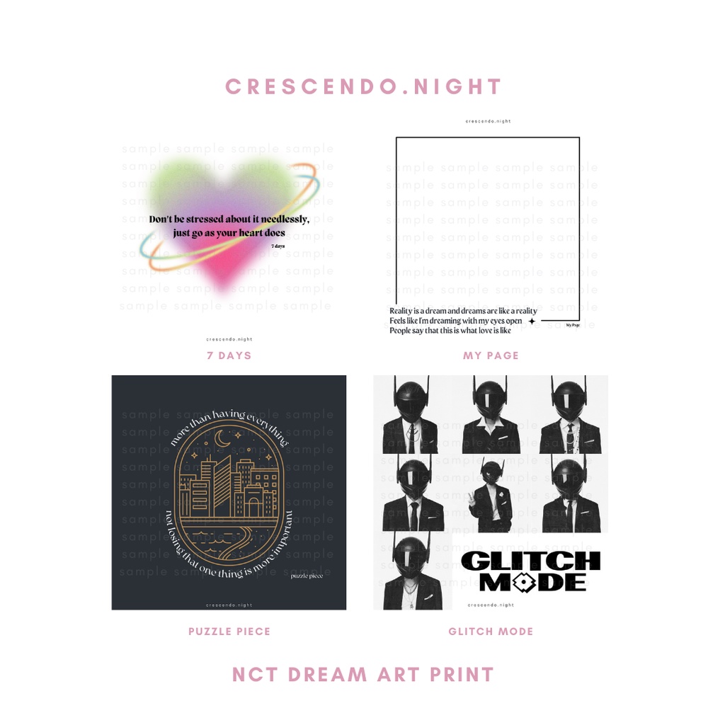 NCT DREAM ART PRINT