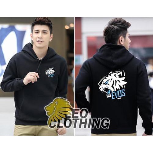 Jaket Evos Gaming Ml Mobile Legends Jacket Hoodie Sweater Distro Fleece Pria Wanita Sablon Polos