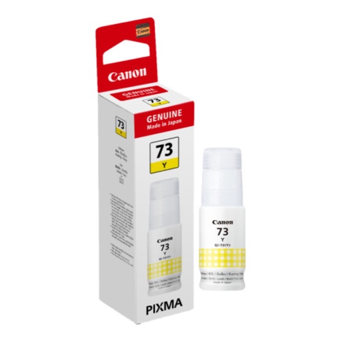 TINTA CANON GI-73 BLACK CYAN MAGENTA YELLOW / TINTA CANON GI73 HTAM BIRU MERAH KUNING ORIGINAL - RESMI