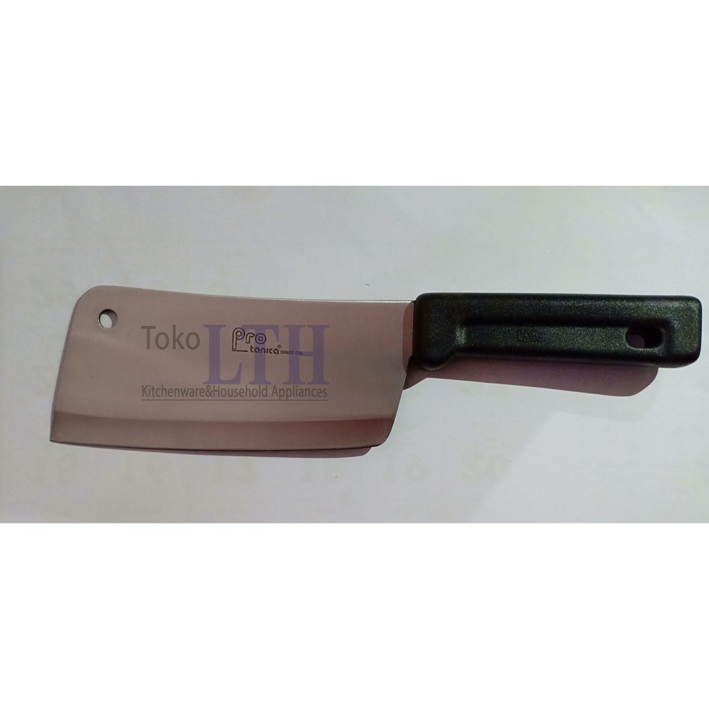 PISAU GOLOK DAGING STAINLESS STEEL TANICA PRO 15 CM BEDOG BEDOK