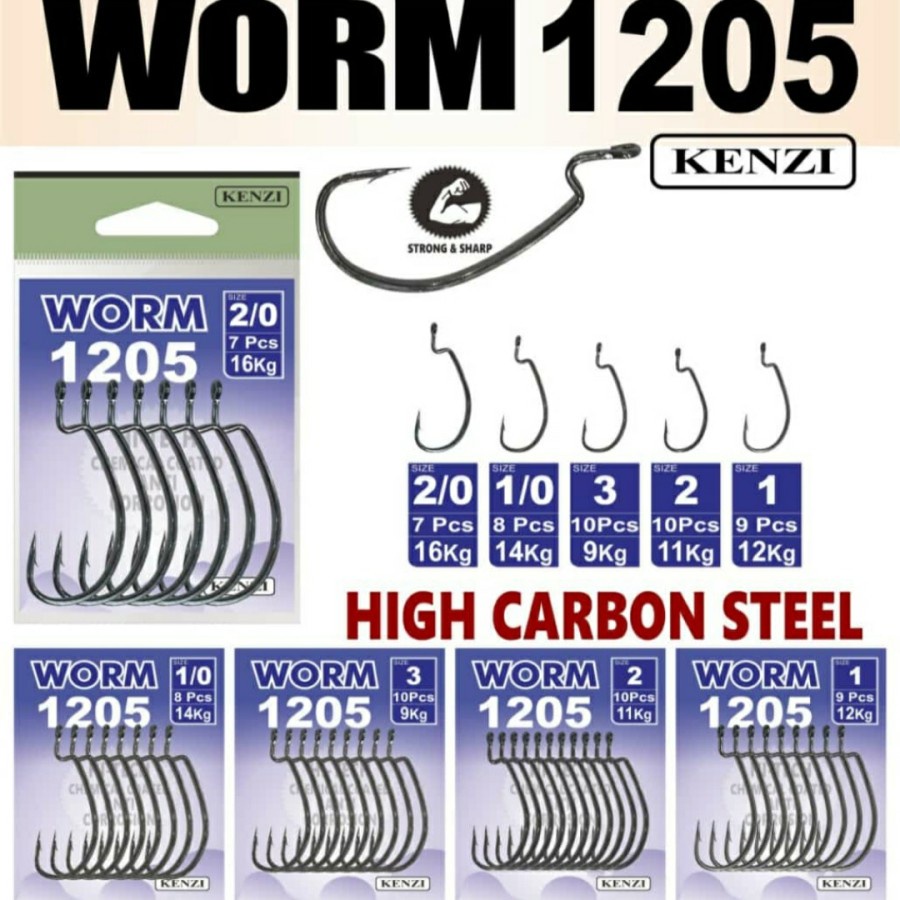 WORM HOOK KENZI 1205