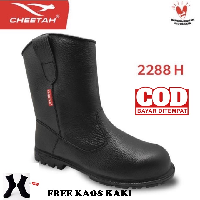 Sepatu Safety Cheetah 2288H FREE Sepasang Kaos Kaki