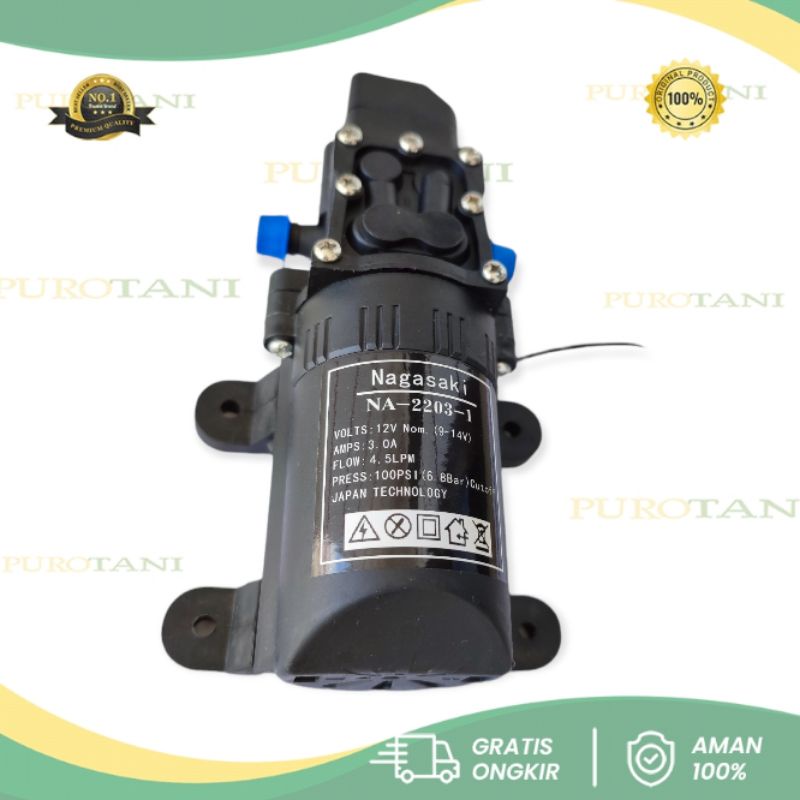 Dinamo Sprayer Tangki Elektrik 12 volt DC Nagasaki