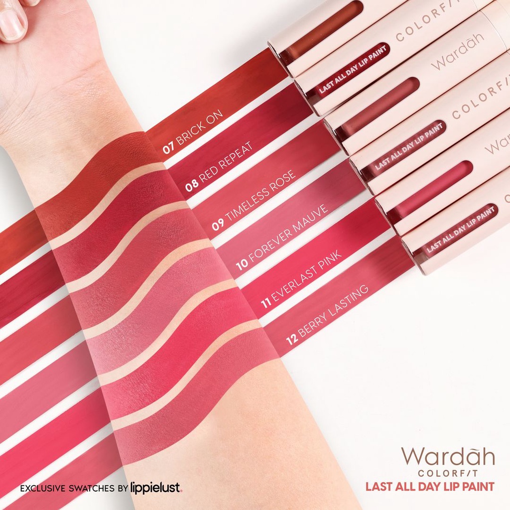 WARDAH COLORFIT Last All Day Lip Paint Matte