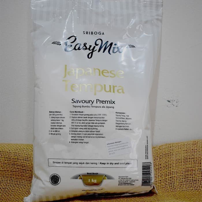 

PROMO Tepung Bumbu Easy Mix JAPANESE TEMPURA By Sriboga