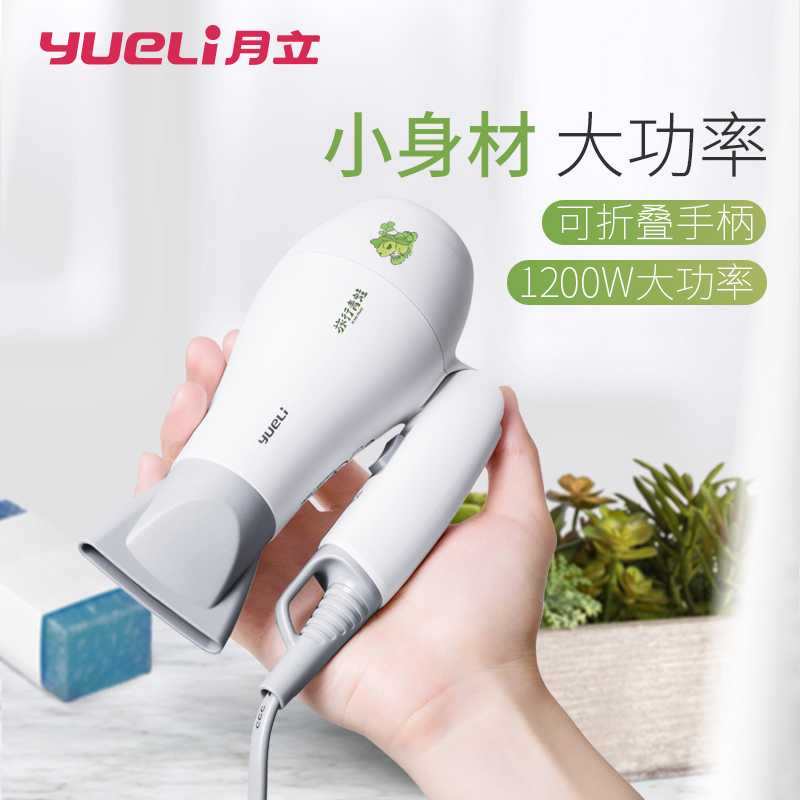 GIJ -  Pengering Rambut Mini Hair Dryer Quick Dry Blowe