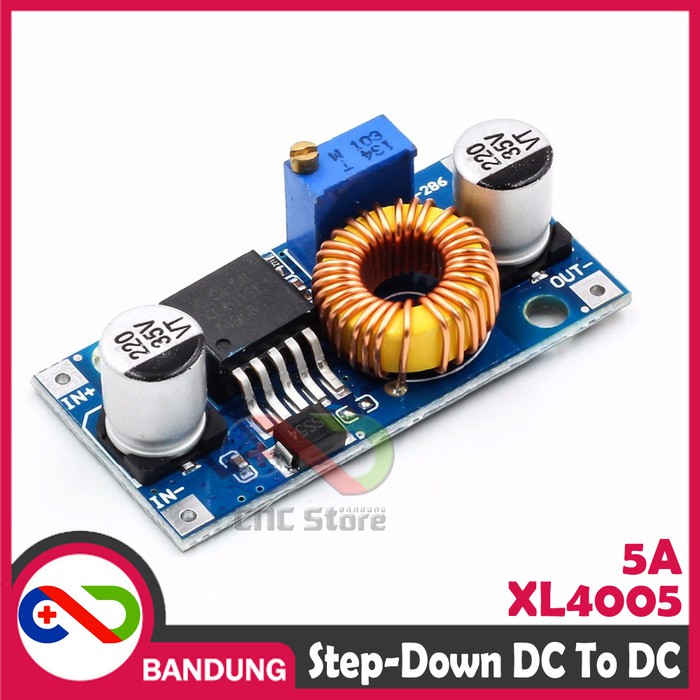 XL4005 DC STEP DOWN ADJUSTABLE POWER SUPPLY MODULE LITHIUM